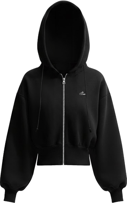 Nike Sportswear Phoenix Fleece Women's Loose Cropped Full-Zip Hoodie