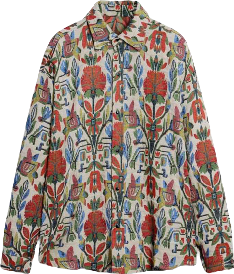 Men's Ethnic long-sleeve shirt