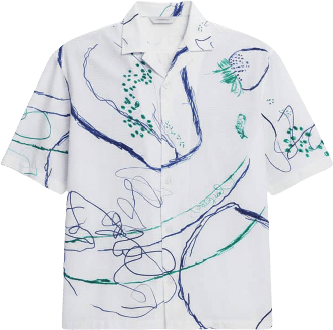 Men's Arty short-sleeve shirt