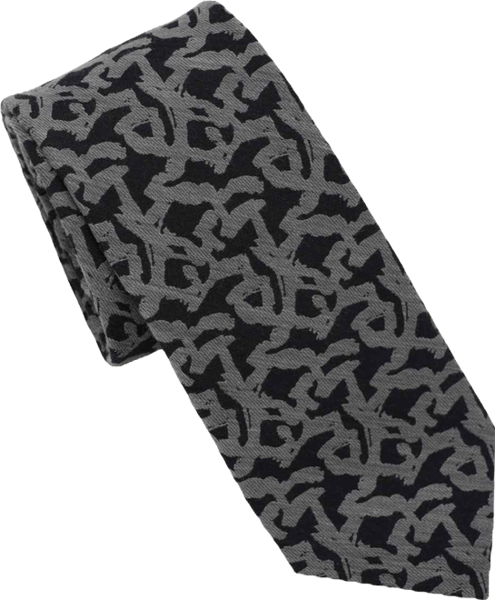 Men's Sparkle Medallion Pattern Classic Tie