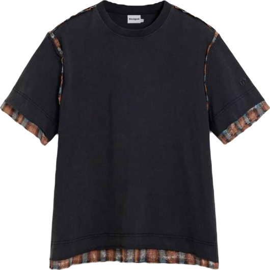 Men's Men s Short-Sleeve Seam Detail T-Shirt