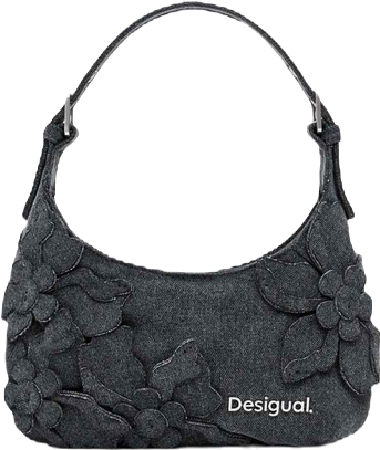 Women's Small floral applique bag