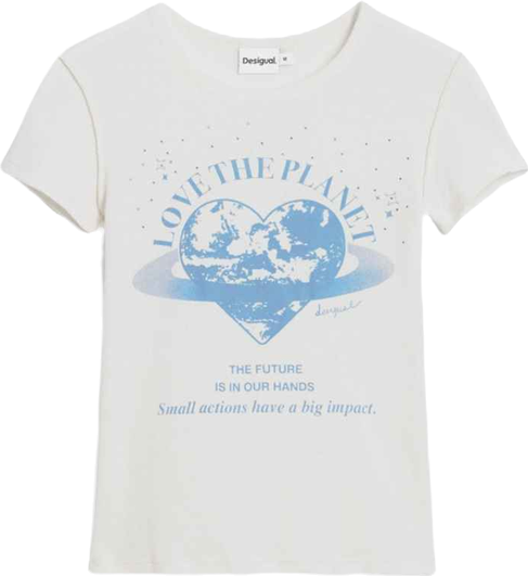 Women's "Love the planet" T-shirt