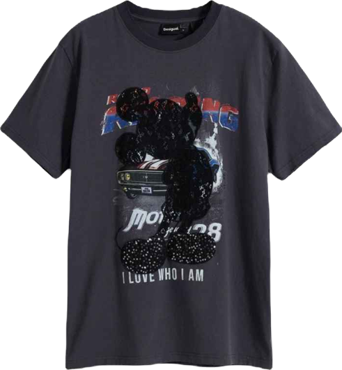 Women's Mickey car T-shirt