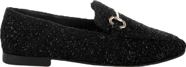 Danbury Horsebit Detail Shiny Loafers Women