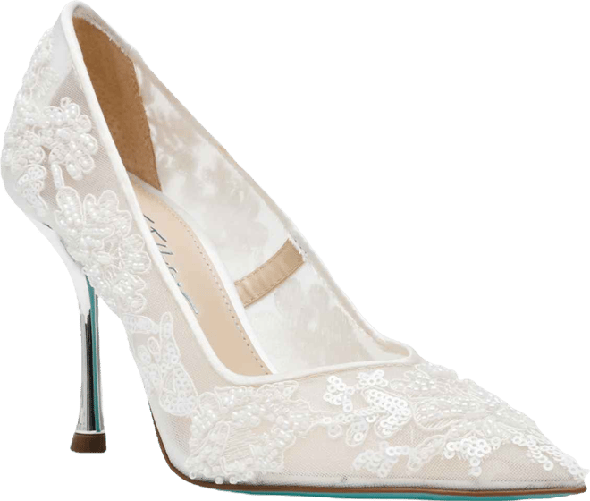 Women's Jenii Pointed-Toe Mesh Stiletto Pumps