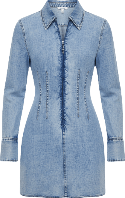 Women's Denim long-sleeve dress