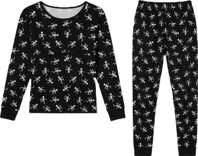 Women's Two Piece Cotton Halloween Pajamas