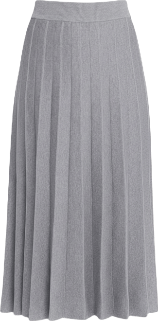 Women's Pleated Sweater Skirt