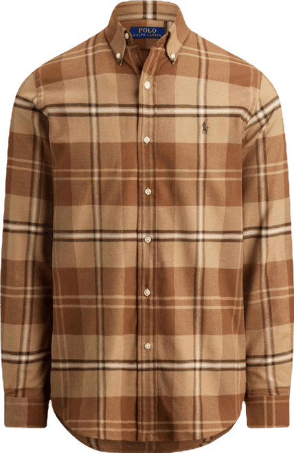 Men's Classic-Fit Long-Sleeve Checked Shirt