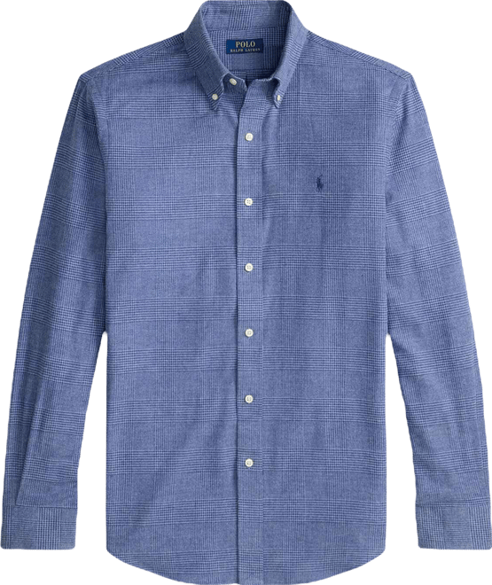 Men's Classic-Fit Brushed Performance Long-Sleeve Shirt