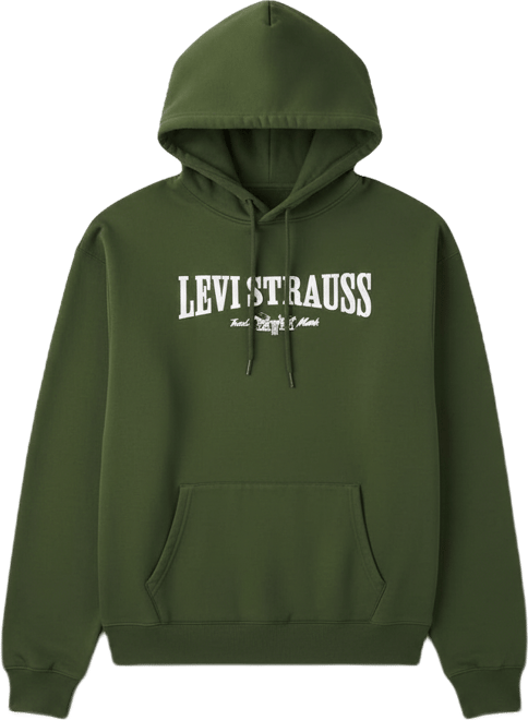 Men's Relaxed Graphic Long Sleeve Hoodie