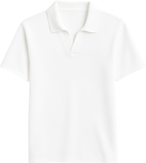 Men's Textured Jacquard Johnny-Collar Polo Shirt, Macy's Exclusive