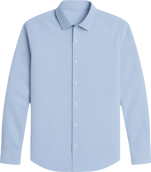 Men's Slim-Fit Diamond Geo Print Shirt