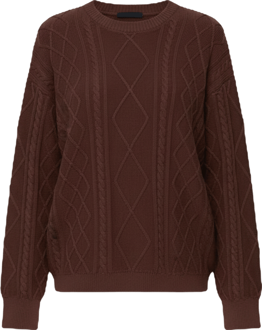 Women's Jessy cable knit oversized sweater