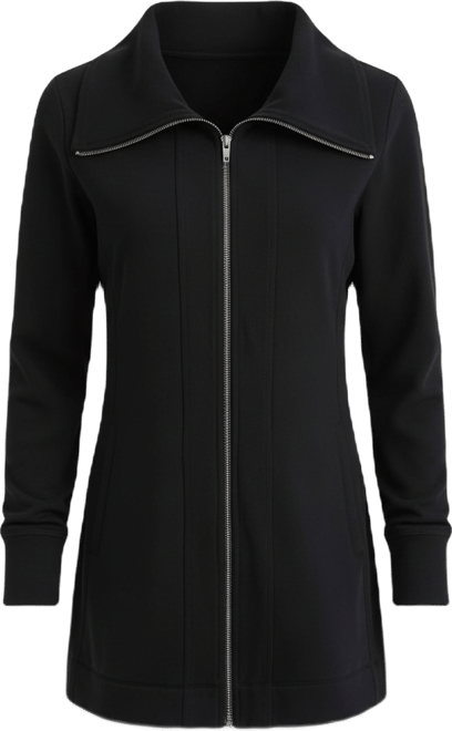 Women's Zip-Front Fleece Tunic, Exclusively at Macy's