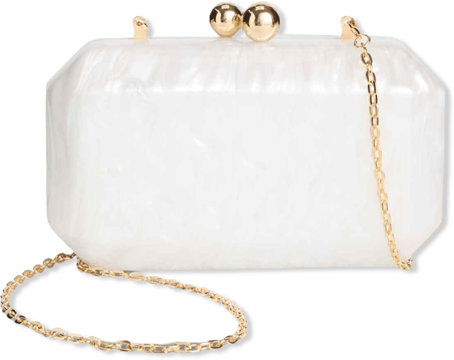 Mini Acrylic Swirl Minaudiere Clutch, Macy's Exclusive
