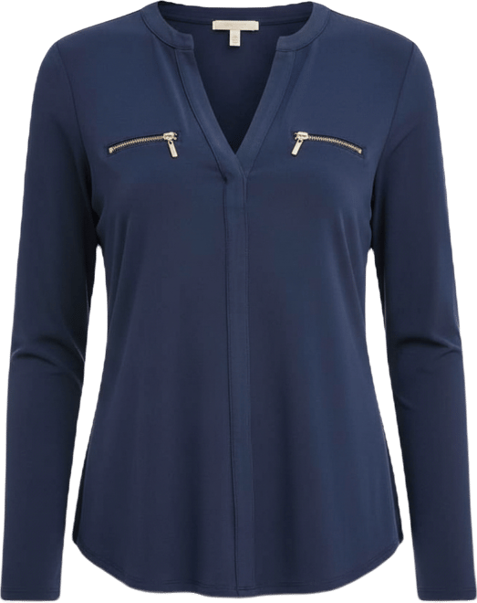 Women's Zip Pocket Top, Macy's Exclusive