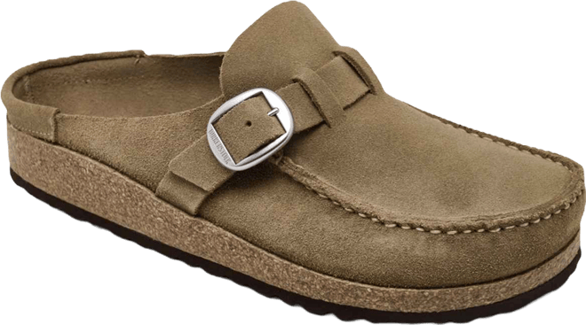 Women's Buckley Suede Leather Clogs from Finish Line
