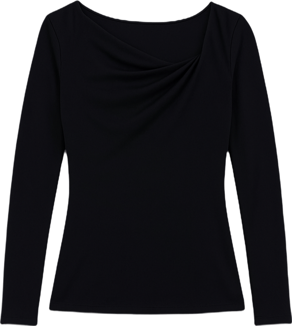 Women's Draped Cowl-Neck Top, Macy's Exclusive
