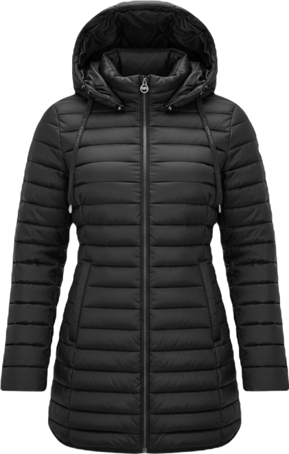 Michael  Women's Packable Hooded Puffer Coat