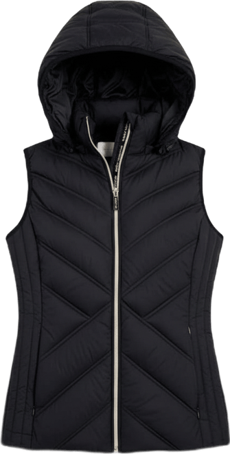 Michael  Women's Hooded Puffer Vest