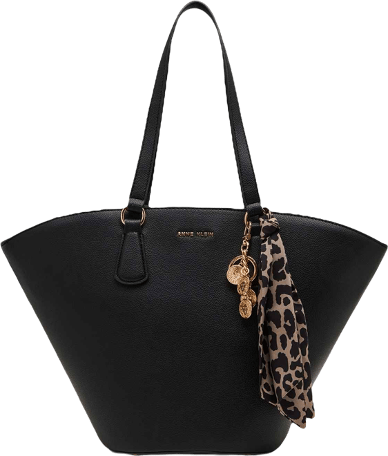 X-Large Textured Scarf Tote Bag