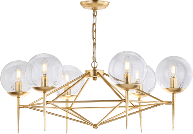 Safavieh landen deals leaf floor lamp