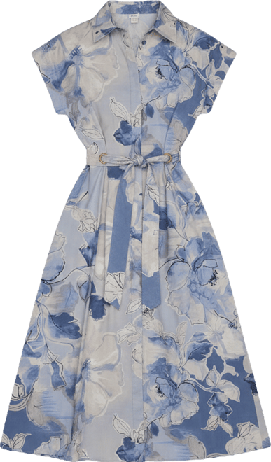 Women's Collared Short-Sleeve Dress