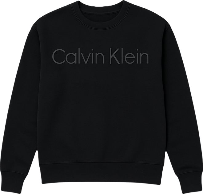 Women's Puff Print Logo Crewneck Sweatshirt