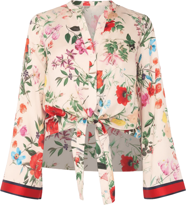 Women's Tie-Front Blouse