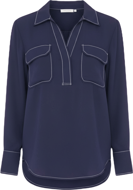 Women's Collared Neck Blouse