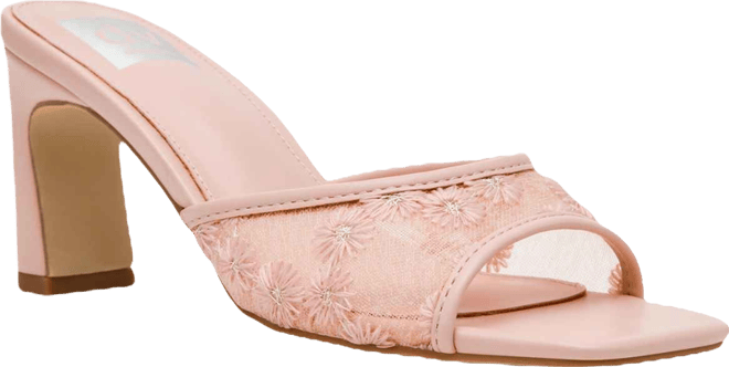 Women's Lennie Floral Lace Blade Heel Dress Sandals