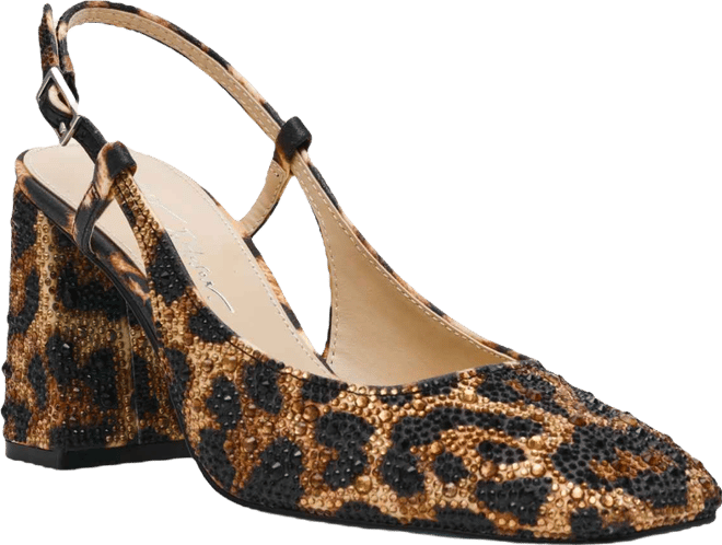 Women's Elias Rhinestone Slingback Pumps