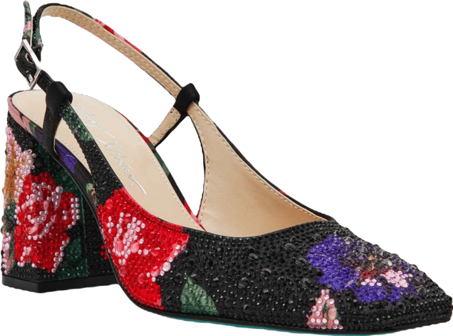 Women's Elias Rhinestone Slingback Pumps