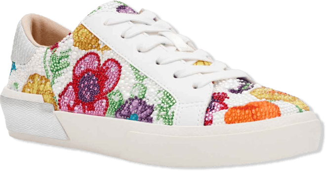 Women's Damon Floral Lace-Up Sneakers