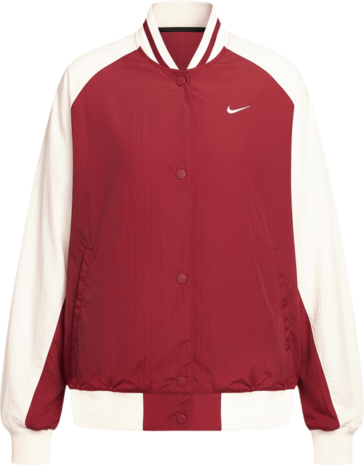 나이키 스포츠웨어 여성 오버사이즈 바시티 재킷