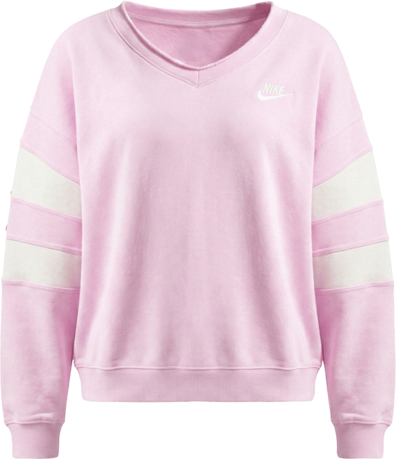 ナイキ スポーツウェア クラブ フリース ウィメンズ オーバーサイズド Vネック スウェットシャツ