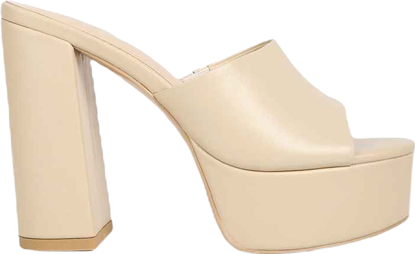 Shuri Womens Open Toe High Block Heel Sandals