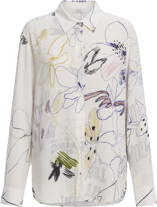 Women's Fluid collage shirt