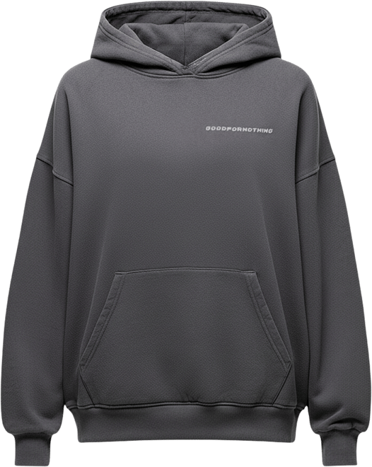 Women's Vintage Grey Relaxed Hoodie