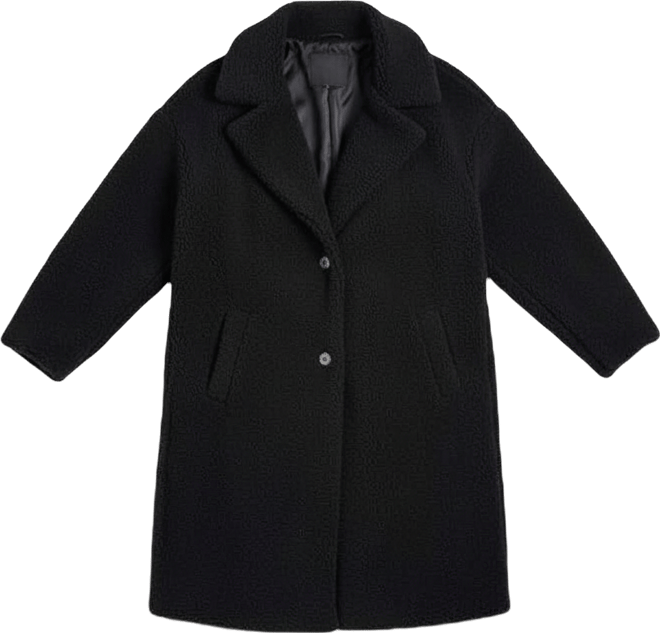 Women's Teddy Longline Coat