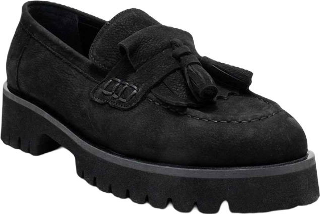 Women's Poen Leather Tassel Loafer