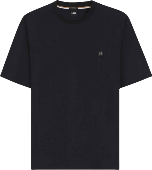 Boss by  Men's Mercerized-Cotton Double B Monogram T-Shirt