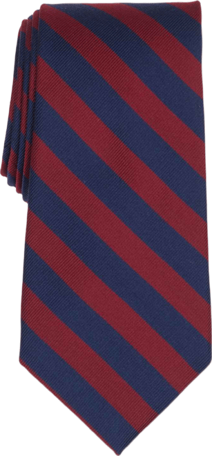 B by  Men's Season Stripe Classic Tie