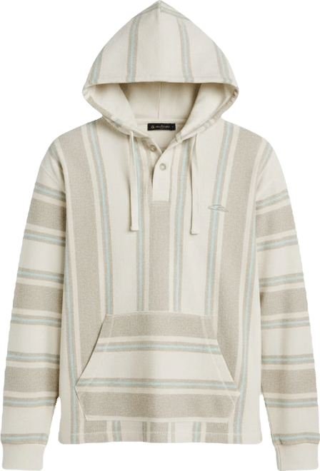 Men's Playa Henley Placket Regular-Fit Hoodie