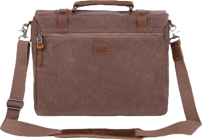 Stone Creek Waxed Canvas Briefcase