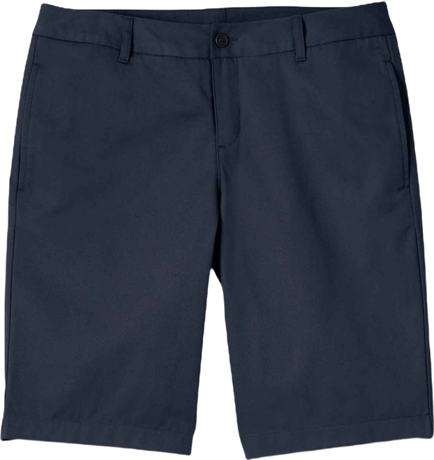 Women's School Uniform Tall Plain Front Blend Chino Shorts