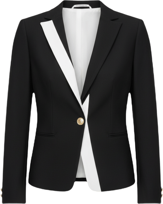 Women's Long-Sleeve One Button Jacket