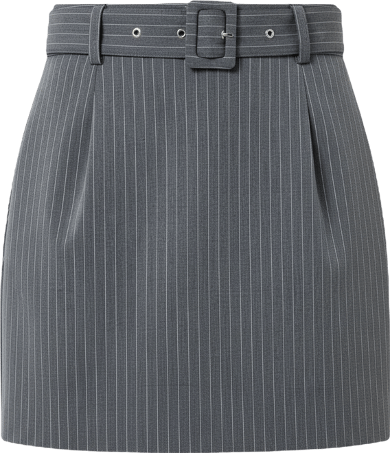 Women's Minka Pinstripe Mini Skirt